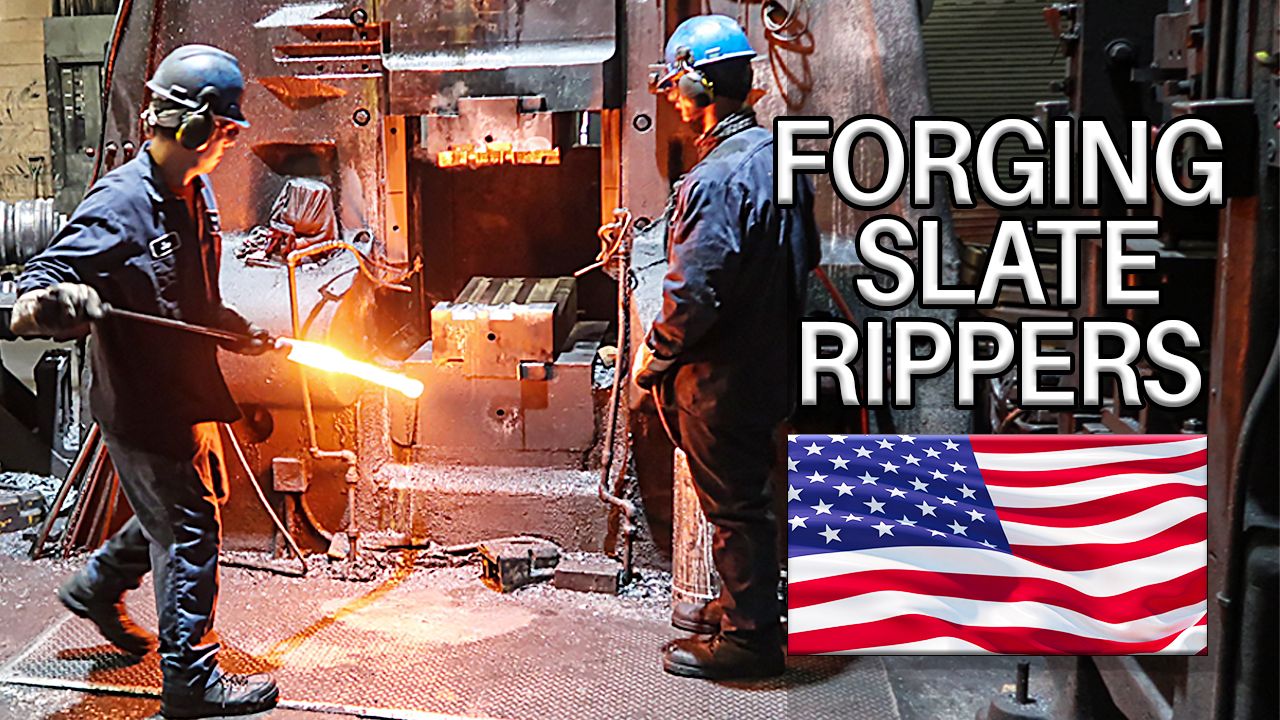 Forging Slate Rippers in America - Stortz & Son Inc.