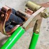 Freund Gutter Bracket Bender In Use